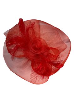 Be the belle of the ball with this gorgeous Kendra Lee Fascinator! This fashionable piece is easy to wear and will bring a sparkle of style to your look. Guaranteed to wow the crowd!*Flower center Size: 13" Dia. Luxury Red Fitted Fascinator, Luxury Fitted Red Fascinator, Red Hat Society, Flower Center, Red Hats, Fascinator, Size 13, Sparkle, Bring It On