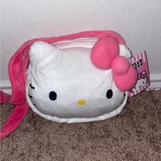 Questions? Leave A Comment Below! Cute White Shoulder Bag With Cat Design, Trendy White Bag With Cat Design, White Hello Kitty Bag For Daily Use, White Hello Kitty Pouch Bag, White Hello Kitty Rectangular Shoulder Bag, Trendy White Hello Kitty Bag, White Rectangular Hello Kitty Shoulder Bag, White Shoulder Bag With Cat Design As Gift, White Shoulder Bag With Cat Design For Gift