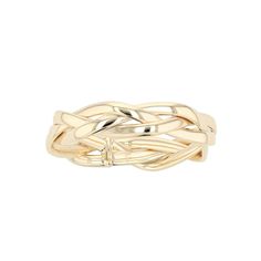 Accessorize your look with this beautiful ring from Au Naturale. Accessorize your look with this beautiful ring from Au Naturale.Click on this JEWELRY & WATCHES GUIDE to learn about fit, styles, materials and more! Ring width: 0.2 in. Metal: 14k gold Plating: 14k gold Finish: polished Packaging: pouch Additional details: nickel free Size: 9. Color: Yellow. Gender: female. Age Group: adult. Packaging Pouch, Braided Ring, Right Hand Rings, Au Naturale, Detailed Ring, Beautiful Ring, Womens Jewelry Rings, Gold Plating, Gold Finish