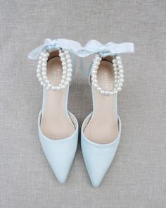 Shop our women shoes collection in glitter, satin and lace. Comfortable wear for bridal party, formal wear, night out and weddings. FREE SHIPPING IN U.S FOR ORDERS $100 AND MORE! Blue Wedding Shoes Low Heel, Women Shoes Collection, Blue Heels Wedding, Light Blue Heels, Colorful Wedding Shoes, Blue Bridal Shoes, White Bridal Shoes, Pink Wedding Shoes, Random Products