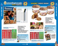 an advertisement for cookies and doughnuts is shown