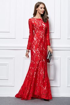 Shop affordable elegant mermaid lace sweep train formal dress with long sleeves online. Free Shipping and Custom-made. Pro since 2009. Lace Long Sleeve Prom Dress, Long Sleeve Prom Dress Lace, Long Sleeve Prom Dress, Sleeve Prom Dress, Vintage Print Dress, Chiffon Long Dress, Prom Dress Evening, Cocktail Dress Wedding, Long Sleeve Prom