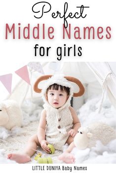 Perfect Middle Names for Girls - Middle Names for Girls {From the Trendy to the Timeless} Cute Middle Names, Unique Middle Names, Girls Names Vintage