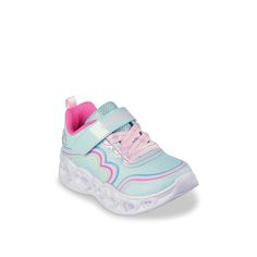 Skechers-Heart Lights Infinite Heart Lights Retro Hearts Sneaker - Kids' Your little one can sparkle and shine in the Heart Lights® Infinite Heart Lights Retro Hearts sneaker from Skechers. This light-up sneaker features a Skechers Adaptive closure for a customizable fit. Not sure which size to order? Click here to check out our Kids’ Measuring Guide! For more helpful tips and sizing FAQs, click here . Dr Kids, Infinite Heart, 3d Rainbow, Light Up Sneakers, Girls Heart, Heart Lights, Sparkle And Shine, Kids Sale, Elastic Laces