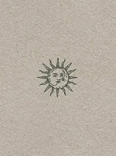 the front cover of a book with an image of a sun on it's side