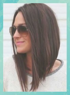 Aline Haircuts, Long Bob Hairstyle, Graduated Haircut, Lob Bob, The Lob, A Line Haircut, Bob Hairstyles For Thick, Bob Hairstyles With Bangs, Long Bob Haircuts