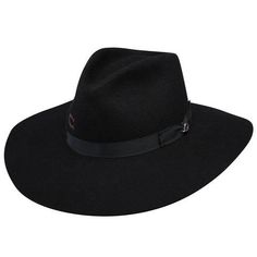 Black Western Panama Hat With Curved Brim, Classic Felt Hat With Curved Brim For Town, Western Style Black Panama Hat With Curved Brim, Classic Wide Brim Felt Hat For Town, Elegant Felt Hat With Curved Brim For Travel, Elegant Curved Brim Felt Hat For Travel, Classic Riding Hat With Curved Brim, Black Wide Brim Riding Hat, Curved Brim Felt Hat For Kentucky Derby