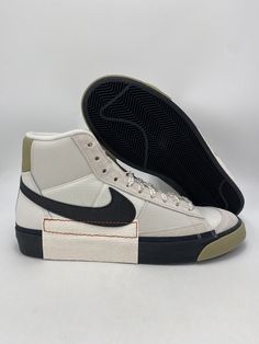 Nike Blazer Mid Pro Club Phantom Black Shoes (FB8891 002)  Men's Size 11 Item is 100% Authentic Guaranteed Condition of Box:   Original Box  Condition of Item:  Brand New and Never Worn Listing Images Colors might have a slight variation due to lighting. Please review listing images before purchasing. Our Customer Service We strive to describe our inventory to the best of our knowledge. Questions or concerns before purchasing are welcomed and will be answered as fast as possible. If by any circu Social Perception, Pro Club, Nike Blazers Mid, Nike Blazer Mid, Boxing Conditioning, Blazer Mid, Nike Blazer, Tennis Shoes, Me Too Shoes