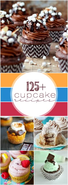 a collage of cupcakes with the title overlay