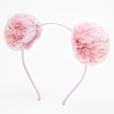 Claire's Ombre Pom Pom Ears Headband - Lilac Belly Accessories, Barbie Party Decorations, Pom Pom Headband, Cute Homecoming Dresses, Bedroom Wall Designs, Easy Paper Crafts Diy, Unicorn Headband, Cute Headbands, Barbie Party