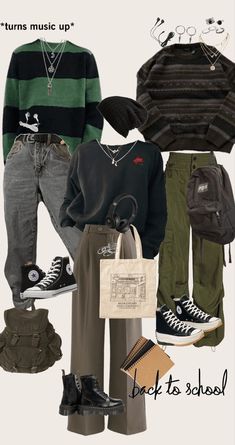 Retro Urban Fashion, Vintage Tomboy Outfits, Goblincore Fall Outfits, Regulus Outfits, Transmasc Outfit Ideas, Masc Outfits Fall, Poor Outfits, Transmasc Style, Grunge Astetic