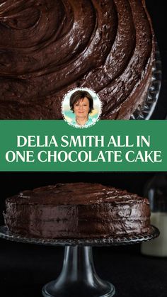 Delia Smith All In One Chocolate Cake Boiled Chocolate Cake, Ice Cream Cake Birthday, Mixed Berry Muffins, Delia Smith, Cake Recipe Moist, Chocolate Cake Recipe Moist, Berry Muffins, Ice Cake, Cake Birthday Cake