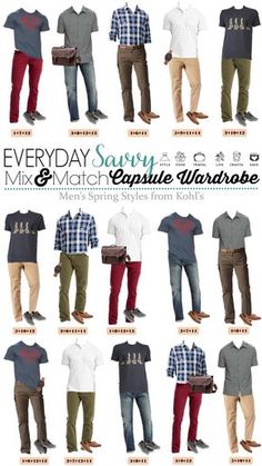 Capsule Wardrobe Men, Men's Capsule Wardrobe, Outfit Essentials, Mens Fashion Edgy, Stylish Mens Fashion, Mens Fashion Smart, Spring Capsule Wardrobe, Mens Spring Fashion, Mens Fashion Urban