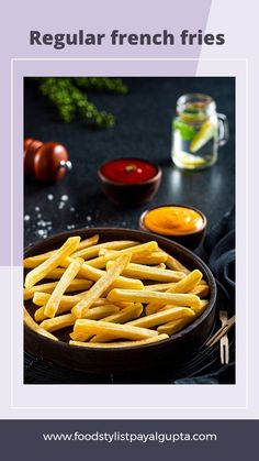 French fries, also called chips, finger chips, fries, or French pommes frites, side dish or snack typically made from deep-fried potatoes that have been cut into various shapes, especially thin strips. French Fry Photography, Ways To Eat Potatoes, Loaded Fries Photography Food Styling, Finger Chips, Sweet Potato Fries Photography, French Fries Photography Food Styling, Burger And Fries Photography, Food Fries, Grad Party Food