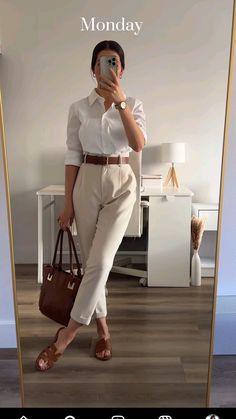 Formal For Women Classy, Classy Work Outfits Aesthetic, Office Aesthetic Woman Outfit, How To Pick Your Style Fashion, Work Outfit For Summer, White Shoes Office Outfit, Formal For Women Work Outfits, Classy Outfits Short Women, Formal Work Outfits Women Office Wear