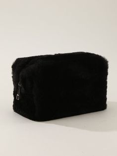 Color: Black Type: Square Case Power Supply: No Batteries Included: No Composition: 100% Polyester Material: Polyester Product Measurements in cm : Height Length Width 10 18 7.5 Introducing our Black Fluffy Plush Makeup Bag Cosmetic Organizer Toiletries Bag Makeup Organizer that is perfect for daily use or travel. This elegant Cosmetic Bag is designed to keep your beauty products organized and easily accessible. This makeup bag is durable and resistant to wear and tear. This bag will add a touch of elegance to your beauty routine. The spacious design allows you to pack all of your beauty essentials in one convenient location. So, you`ll have everything you need with you, wherever you go. Whether you`re a frequent traveler or need a reliable bag for your daily commute, this Makeup Bag is pe Goth Makeup Bag, Makeup Bag Black, Black Makeup Bag, Makeup Bag Essentials, Frequent Traveler, College Bags, Black Makeup, Inside Bag, Goth Makeup