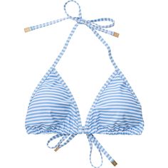 Classic but chic, our Ladies Powder Blue Stripe Bikini Top is the easy choice for pool days. Featuring a fresh blue and white stripe design, using ECONYL regenerated nylon fabric, made from discarded fishing waste. | Snapper Rock | Women's Sustainable Stripe Bikini Top, Powder (Blue, Size X-Large)  |  Maisonette collects the best children’s products from around the world (unlike Zulily, Etsy, The Tot, Farfetch Kids, Childrensalon, Crate and Kids, Kohls, Wayfair, Buy Buy Baby, Nordstroms, Mini Bo Striped Triangle Top Swimwear For Beach, Striped Triangle Top Swimwear For Summer, Chic Striped Swimwear For Sunbathing, Swimming Bathing Suits, Boy Accessories, Pool Days, Buy Buy, Buy Buy Baby, Nylon Fabric