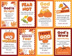 Halloween Bible Verse Cards for Kids Print a copy of these Bible Verse Halloween Cards for all the kids in your Children's Ministry to give away to their friends, classmates, and family. You can also give them out with some candy when kiddos are trick-or-treating. Halloween Scripture Printable, Scripture For Halloween Candy, Christian Halloween Quotes, Halloween Bible Verses, The Lord Is With Me, Fall Bible Verses, Psalm 118 6, Childrens Ministry Deals, Church Halloween