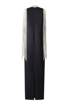 Indulge in the luxurious elegance of our dress. Made with the finest silk, this dress exudes sophistication and style. The straight V-neckline elongates the neck, while the floor length cut adds a touch of glamour. Elevate any occasion with this timeless piece. Chic Silk Maxi Dress For Black-tie Events, Luxury V-neck Maxi Dress For Formal Occasions, Elegant Silk Evening Dress For Black-tie Events, Luxury V-neck Maxi Dress For Evening, Elegant Long Evening Dress For Formal Occasions, Silk Maxi Dress For Black-tie Events, Silk Maxi Dress For Gala, Elegant Long Evening Dress For Gala, Elegant Floor-length Maxi Dress For Black-tie Events