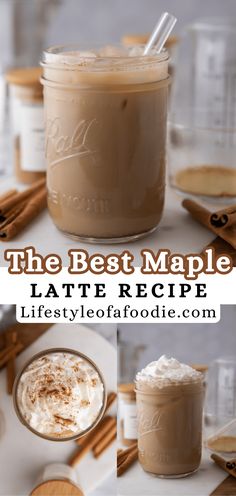 the best maple latte recipe