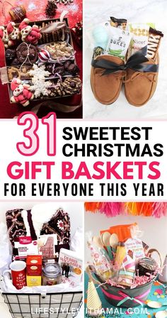 sweetest christmas gift baskets for everyone this year