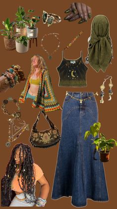 Earthy Tone Outfits, East Coast Summer Outfits, Summer Outfits Instagram, Earthy Outfits Aesthetic, Earthy Girl, East Coast Summer, Look Boho Chic, Natural Accessories, Earthy Outfits