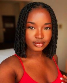 Brazilian Wool Hairstyles, Brazilian Wool, Short Hair Twist Styles, Black Braided Hairstyles, Cornrows Braids For Black Women, Braided Hairstyles Ideas, Bob Braids Hairstyles, Short Box Braids Hairstyles, Short Box Braids