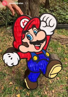 Mario Pinata, Mario Bros Birthday Party Ideas, Happy Birthday Kids