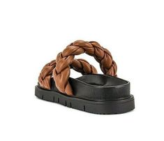 Chunky braids lend cushy comfort to a lofted footbed look with Steve Madden's Choice platform sandals. 1" platform heel Round-toe slip-on platform sandals Braided detailing at straps Manmade upper; unlined; manmade sole Chunky Braids, Steve Maddens, Platform Heel, Platform Heels, Platform Sandals, Accessories Shop, Kid Shoes, Cognac, Steve Madden