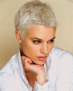 Super Short Pixie Cuts For Older Women : Pin on hairstyles I like ... Short Pixie Haircuts For Women, Classy Bun, Braid Hairstyle Ideas, Pixie Haircuts For Women, Short Hairstyle Women, Cute Short Haircuts, Very Short Haircuts, Hairstyles Cute