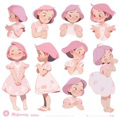 Cute Animation Characters, Kids Poses Drawing, Concept Art For Animation, Hands Character Design, Cartoon Character Concept Art, Children’s Illustration Art, Posing Drawing, Animation Art Sketches Character Design, Cute Character Sheet