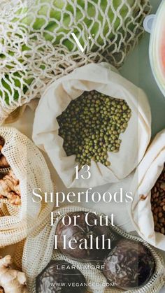 Feeling low and exhausted? Boost your energy levels by snacking on 13 of our favorite vegan foods for energy! Foods For Energy, Gut Problems, Feeling Low, Skin Shine, Gut Microbiota, Probiotic Foods, Improve Gut Health, Energy Foods, Vegan Nutrition