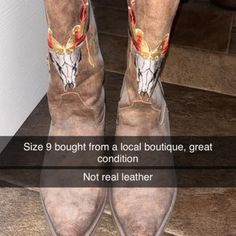 Brand New Cowgirl Boots From A Local Boutique, Worn Once For A Photoshoot! Casual Fitted Mid-calf Boots For Rodeo, Casual Mid-calf Boots For Rodeo, Casual Mid-calf Boots For Fall Rodeo, Casual Snip Toe Mid-calf Boots For Fall, Casual Fitted Mid-calf Boots With Snip Toe, Western Knee-high Heeled Boots For Rodeo, Brown Wide Calf Knee-high Boots For Rodeo, Western Brown Knee-high Boots With Round Toe, Steve Madden High Heels