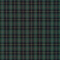 a black and green plaid fabric