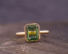 Unique Multi Gemstone Box Ring, 14K Solid Gold Baguette Emerald Statement Ring, Antique Art Deco Engagement Ring Jewelry Valentines Gift - Etsy Emerald Statement Ring, Antique Engagement Ring Art Deco, Emerald Gem, Box Ring, Art Deco Engagement, Deco Engagement Ring, Ring Antique, Yellow Stone, Art Deco Engagement Ring