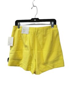 Brand: A NEW DAY Style: SHORTS Color: YELLOW Size: 6 SKU: 311-31123-15756 CONDITION: NEW Yellow Summer Shorts For Work, Yellow Short Bottoms For Work, Yellow Short Length Bottoms For Workwear, Yellow Workwear Bottoms Shorts, Yellow Short Length Workwear Bottoms, Yellow Shorts For Workwear In Spring, Yellow Shorts For Spring Workwear, Yellow Workwear Shorts For Spring, Fitted Yellow Shorts For Spring