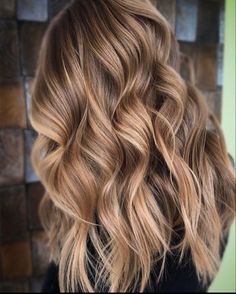 Sunset Highlights, Cherry Blonde, Long Hairstyle Ideas, Hairstyles For Thinning Hair, Short Bob Hair, Hair Cut Ideas, Warm Blonde Hair, Hair Inspired, Brunette Hair With Highlights