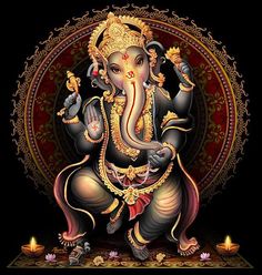 an image of the god ganesha