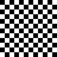 a black and white checkered pattern with pink border