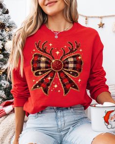 This Gender-Neutral Adult Sweatshirts item is sold by HollsDesignStudio. Ships from San Jose, CA. Listed on Sep 30, 2024 Christmas Jumper Ideas, Coquette Funny, Jumper Ideas, Jumper Designs, Xmas Jumpers, Winter Jumpers, Winter Pullover, Christmas Jumper, Teacher Christmas