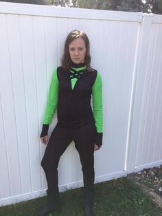 The Women's Cosplaysuit isn't just for costumes! Snag this incredibly versatile pattern to create pajamas, costumes, and more! The bodysuit features a slightly dropped crotch and a semi-fitted body with sleeve and leg cuffs and a center front zipper. You can finish the neck with a simple band for the perfect pajamas, or add a hood for extra coziness and so many more possibilities! The pattern includes options for adding ears to your hood to create several different animal looks! Be a cow, bunny, Stretch Long Sleeve Costume Bodysuit, Stretch Long Sleeve Bodysuit For Costume, Costume Long Sleeve Stretch Bodysuit, Fitted Bodysuit For Cosplay Events And Costume Parties, Fitted Bodysuit For Costume Party And Cosplay, Stretch Unitard For Costume Party And Cosplay Events, Stretch Long Sleeve Bodysuit For Costume Party, Fitted Rave Unitard For Cosplay, Stretch Rave Unitard For Costume Party