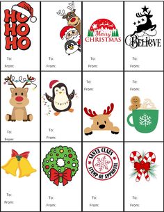 printable christmas stickers for the classroom