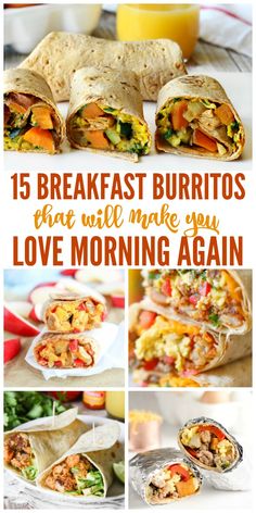 breakfast burritos that will make you love morning again - click to see the recipe