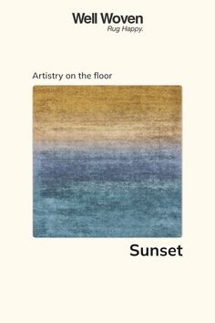 the cover for sunet's album, artistry on the floor