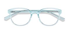 Clear Blue oval eyeglasses available in variety of colors to match any outfit. These stylish full-rim, small sized acetate eyeglasses include free single-vision prescription lenses, a case and a cleaning cloth. Blue Glasses Frames, Clear Glasses Frames Women, Cute Glasses Frames, Glasses Frames Trendy, Clear Glasses Frames, Light Blue Eyes, Tortoise Glasses, Oval Glasses, Discover Your Style