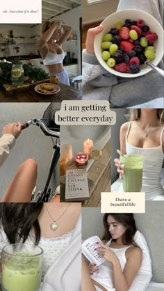 Healthy Body Aesthetics, Lifestyle Aesthetic Vision Board, Healthy Lifestyle Aesthetic Girl, Reset Life, Clean Girl Look, Healthy Habits Motivation, Comfort Recipes, Healthy Eating Inspiration