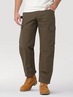 COMFORTABLE, PRACTICAL, TOUGH On and off the clock, our ripstop cargo pant will keep you ready for projects both big and small. It’s crafted from 100% cotton with ripstop reinforcement to prevent any ripping or tearing from ruining your workday. These hardy work pants come with two back pockets, two front pockets, a tape measure patch, cargo pockets on both legs, a hammer loop, and extra slots for any tools or essentials you need to have on hand. It also features a relaxed fit for full range of Utility Cotton Cargo Jeans For Outdoor, Outdoor Cotton Work Pants With Cargo Pockets, Full-length Cotton Cargo Pants For Outdoor Activities, Full Length Cotton Cargo Pants For Outdoor Activities, Cotton Cargo Jeans With Multiple Pockets For Outdoor Activities, Cotton Cargo Jeans For Outdoor Activities, Rugged Cargo Pants With Cargo Pockets For Streetwear, Utility Cotton Cargo Pants For Outdoor Activities, Outdoor Cotton Cargo Pants With Belt Loops