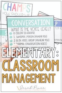 an elementary classroom management poster with the words, how should you use it?