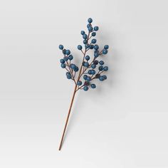 17" Blueberries Christmas Artificial Stem - Wondershop™ : Target Blueberry Christmas Decor, Blue Christmas Table Decor, Blue And Green Christmas Decor, Dark Blue Christmas Tree, Navy Blue Christmas Decor, Blue Christmas Aesthetic, Christmas Tree Picks, Christmas Stem, Christmas Shopping List