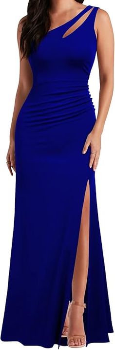 Elevate your evening look with the WOOSEA Women's One Shoulder Sleeveless Split Bodycon Mermaid Evening Cocktail Long Dress. Made with high-quality polyester/spandex fabric, this dress offers a comfortable and flattering fit. It features a stylish one-shoulder design, a split detail, and a mermaid silhouette, making it perfect for cocktail parties and special occasions.
#CocktailDress #MermaidDress #OneShoulderDress #BodyconDress #PartyDress #Fashion #WomensFashion #DressShopping #WOOSEA Cocktail Long Dress, Split Design, Cocktail Parties, Evening Cocktail, Mermaid Evening Dresses, A Mermaid, Mermaid Dress, Autumn Winter Fashion, Evening Dress